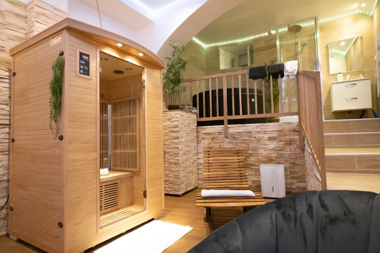 Le Spa De La Cathedrale - Jacuzzi - Sauna - Champagne - Netflix - Wifi Troyes Buitenkant foto